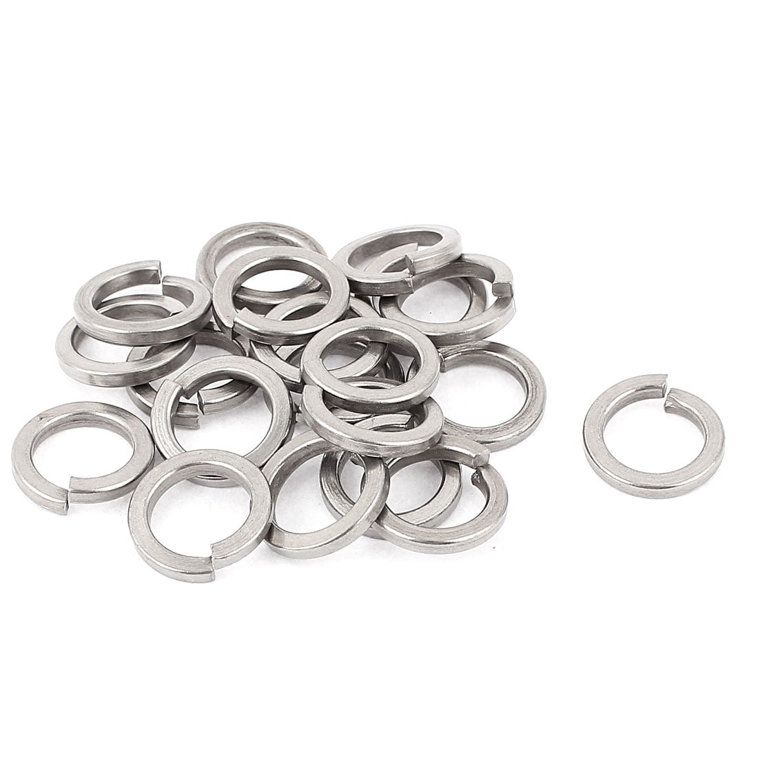 Uxcell Split Lock Washer, #12 304 Stainless Steel Spring Lock Washer