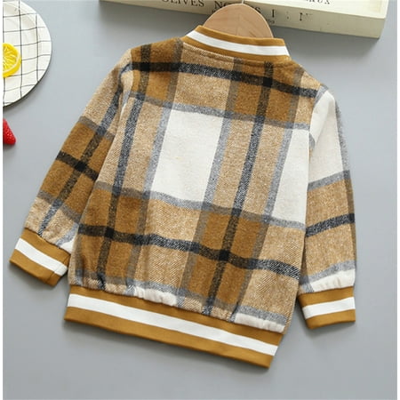 dmqupv Toddler Kids Children Infant Baby Boys Girls Zipper Long Sleeve Plaid Patchwork Coat Jacket Cardigan Toddler Girl Coat Outerwear Brown 4-5 Years
dmqupv Toddler Kids Children Infant Baby Boys Girls Zipper Long Sleeve Plaid Patchwork Coat Jacket Cardigan Toddler Girl Coat Outerwear Brown 4-5 Years