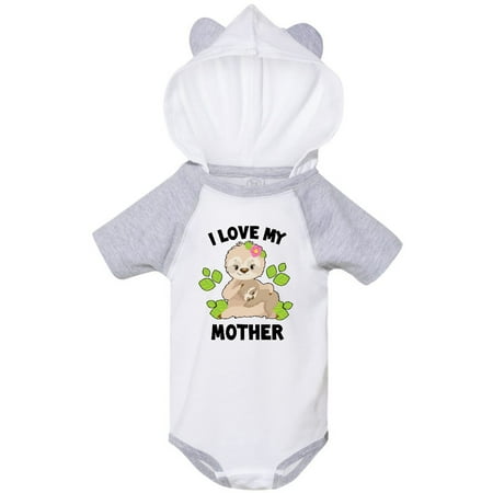 Inktastic Cute Sloth I Love My Mother with Green Leaves Gift Baby Boy or Baby Girl Bodysuit
Inktastic Cute Sloth I Love My Mother with Green Leaves Gift Baby Boy or Baby Girl Bodysuit