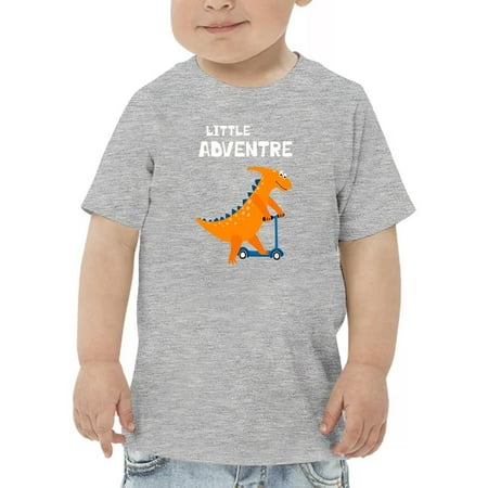 Little Adventure Dino On Scooter T-Shirt Toddler -Image by Shutterstock 5 Toddler
Little Adventure Dino On Scooter T-Shirt Toddler -Image by Shutterstock 5 Toddler