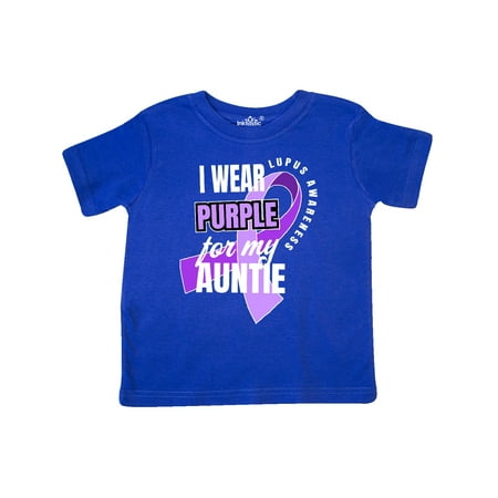 Inktastic I Wear Purple For My Auntie Lupus Awareness Gift Toddler Boy or Toddler Girl T-Shirt
Inktastic I Wear Purple For My Auntie Lupus Awareness Gift Toddler Boy or Toddler Girl T-Shirt