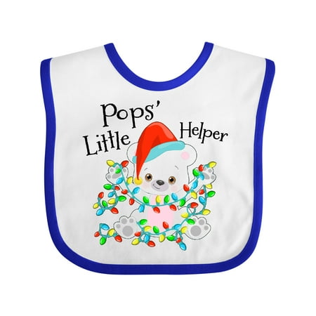 Inktastic Pops Little Helper Cute Polar Bear with Christmas Lights Gift Baby Boy or Baby Girl Bib
Inktastic Pops Little Helper Cute Polar Bear with Christmas Lights Gift Baby Boy or Baby Girl Bib
