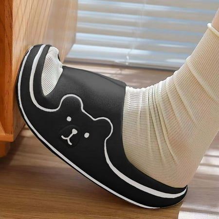 Cartoon Bear Pattern EVA Indoor Soft Bottom Non-slip Slippers