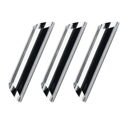 3Pcs Stainless Steel Cannoli Form Tube Horn Mold Non-stick Cream DIY Baking Tool Silver Stainless Steel
3Pcs Stainless Steel Cannoli Form Tube Horn Mold Non-stick Cream DIY Baking Tool Silver Stainless Steel