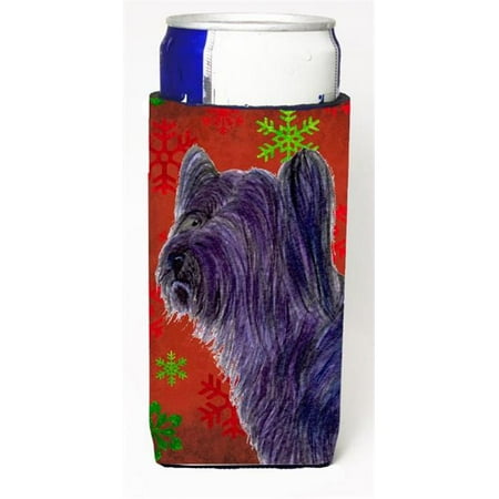 Skye Terrier Red Green Snowflake Holiday Christmas Michelob Ultra bottle sleeves For Slim Cans - 12 oz.
Skye Terrier Red Green Snowflake Holiday Christmas Michelob Ultra bottle sleeves For Slim Cans - 12 oz.