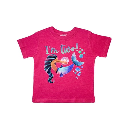 Inktastic I m Two! 2nd Birthday Pink and Blue Mermaid Gift Toddler Boy or Toddler Girl T-Shirt
Inktastic I m Two! 2nd Birthday Pink and Blue Mermaid Gift Toddler Boy or Toddler Girl T-Shirt