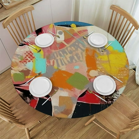 BCIIG Pop Art Pig Round Tablecloth with Elastic Edge Stain-Resistant for Indoor and Outdoor Use Washable for Home Kitchen Decorative Polyester Fabric 31 -35
BCIIG Pop Art Pig Round Tablecloth with Elastic Edge Stain-Resistant for Indoor and Outdoor Use Washable for Home Kitchen Decorative Polyester Fabric 31 -35