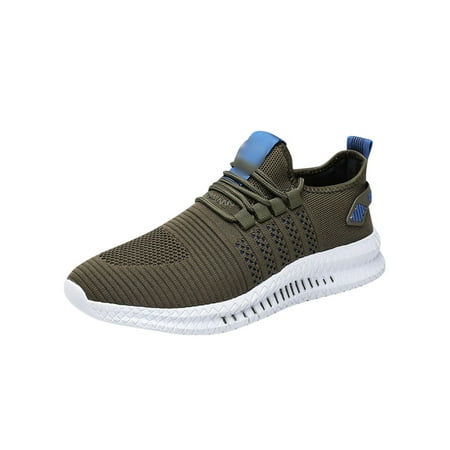 Daeful Mens Sneakers Lace Up Sport Shoe Breathable Running Shoes Gym Non-Slip Lightweight Fitness Workout Trainers Olive Green 7.5
Daeful Mens Sneakers Lace Up Sport Shoe Breathable Running Shoes Gym Non-Slip Lightweight Fitness Workout Trainers Olive Green 7.5