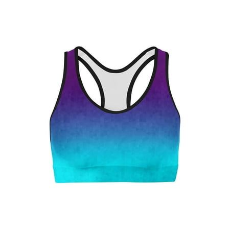 Kioki Fika Deep Sea Triangles Sports Bra