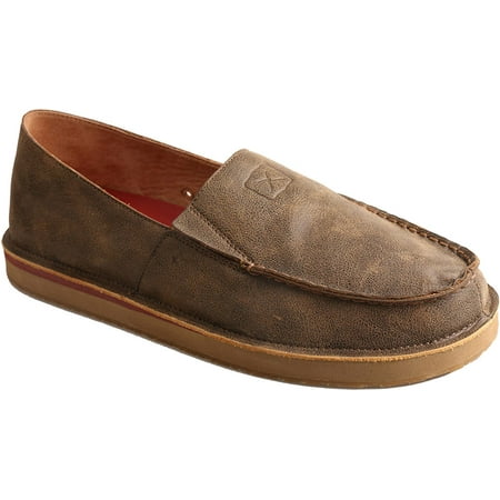 Twisted X Men s Casual Loafer Bomber Leather Loafers and Slip-Ons
