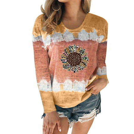Pianpianzi Scrub Jackets Toddler Gift Womens Long Sleeve Graphic Tees Womens Casual Fashion Round Neck Tie Dye Printing Long Sleeve T Shirt Blouse Tops
Pianpianzi Scrub Jackets Toddler Gift Womens Long Sleeve Graphic Tees Womens Casual Fashion Round Neck Tie Dye Printing Long Sleeve T Shirt Blouse Tops