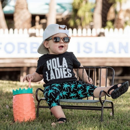 Mioliknya Toddler Infant Baby Boy Summer Short Sleeve Letter Print T-Shirt Beach Palm Shorts Outfit
Mioliknya Toddler Infant Baby Boy Summer Short Sleeve Letter Print T-Shirt Beach Palm Shorts Outfit