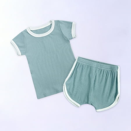 Lilgiuy Children 7 Piece Outfits Summer Sport Suit Short Sleeve Shorts Cotton Clothes
Lilgiuy Children 7 Piece Outfits Summer Sport Suit Short Sleeve Shorts Cotton Clothes