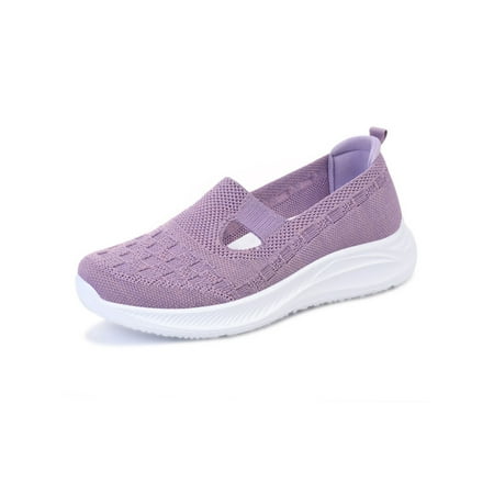Daeful Women Casual Sneakers Slip On Walking Shoes Mesh Flats Hollow Out Comfort Loafers Women s Soft Sneaker Purple 5.5
Daeful Women Casual Sneakers Slip On Walking Shoes Mesh Flats Hollow Out Comfort Loafers Women s Soft Sneaker Purple 5.5