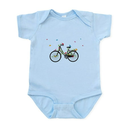 CafePress - Old Vintage Bicycle With Flowers And Colorful Bird - Baby Light Bodysuit Size Newborn - 24 Months
CafePress - Old Vintage Bicycle With Flowers And Colorful Bird - Baby Light Bodysuit Size Newborn - 24 Months