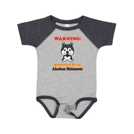 Inktastic Alaskan Malamute Dog Lover Gift Baby Boy or Baby Girl Bodysuit