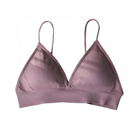 Spdoo Deep V Sexy Triangle Cup Wireless Nylon Bra for Womens Casual Bralettes 34 Bean Paste
Spdoo Deep V Sexy Triangle Cup Wireless Nylon Bra for Womens Casual Bralettes 34 Bean Paste