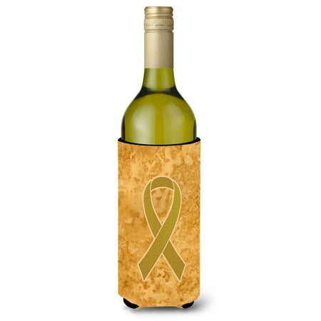Carolines Treasures AN1209LITERK Gold Ribbon for Childhood Cancers Awareness Wine Bottle Beverage Insulator Hugger
Carolines Treasures AN1209LITERK Gold Ribbon for Childhood Cancers Awareness Wine Bottle Beverage Insulator Hugger