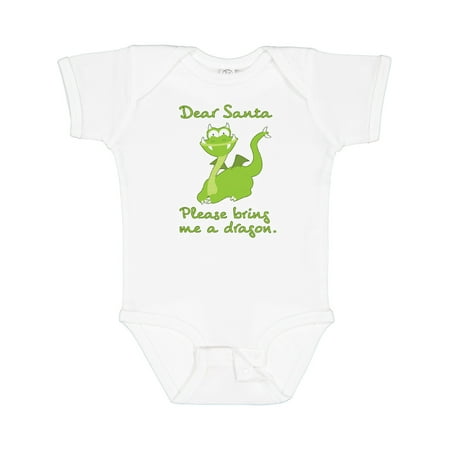 Inktastic Dear Santa Please Bring Me a Dragon Boys or Girls Baby Bodysuit
Inktastic Dear Santa Please Bring Me a Dragon Boys or Girls Baby Bodysuit