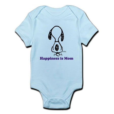 CafePress - Happiness Is Mom Tailwag Body Suit - Baby Light Bodysuit
