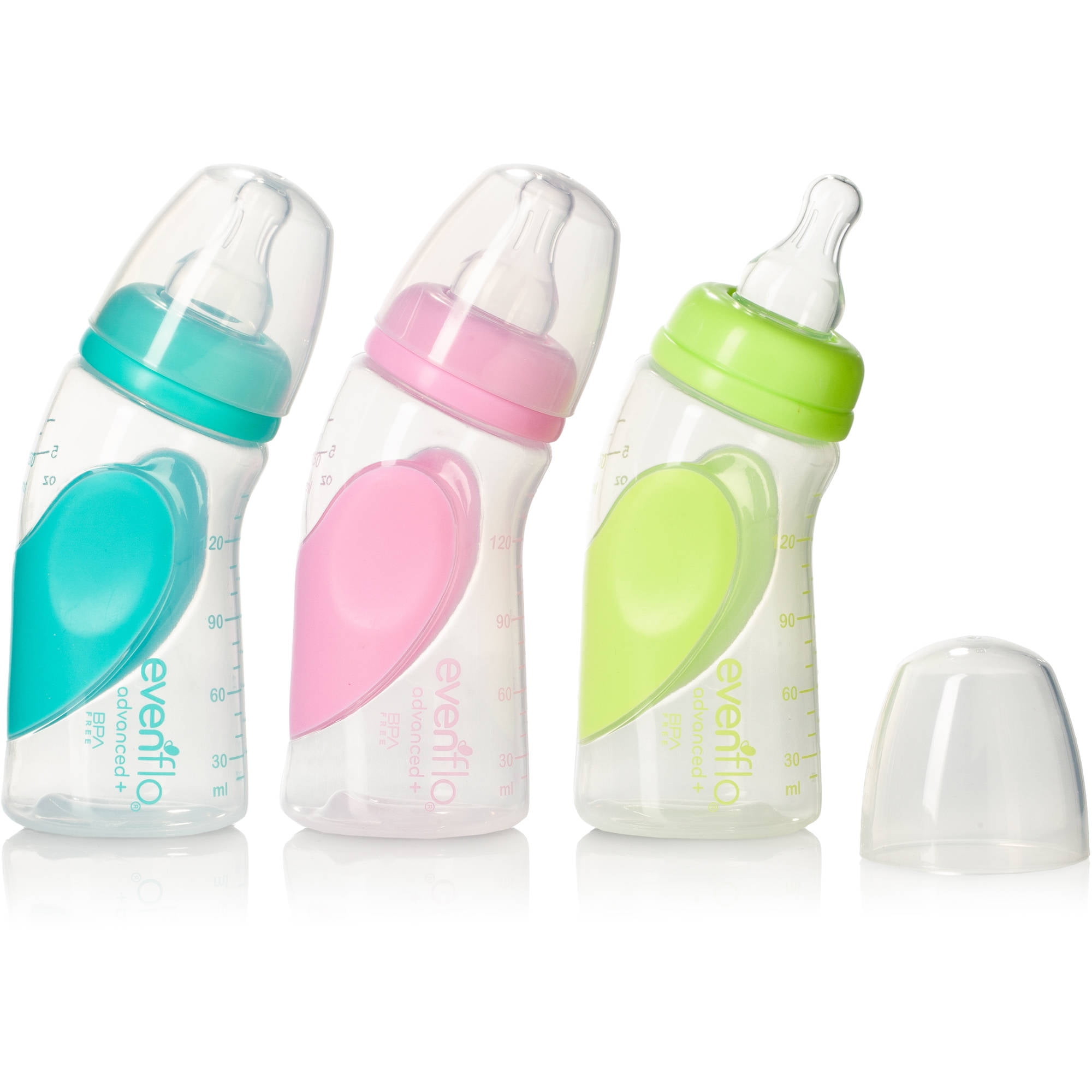 Evenflo Classic Zoo Friends Standard Bottles 8 Oz 3 ea