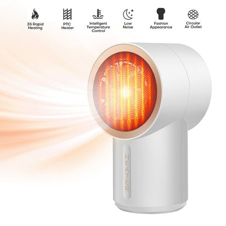 YouLoveIt Mini Space Heater 1500W Electric Ceramic Heater PTC Ceramic Fast Heating Small Portable Desk Heater for Office Bedroom Indoor Use
YouLoveIt Mini Space Heater 1500W Electric Ceramic Heater PTC Ceramic Fast Heating Small Portable Desk Heater for Office Bedroom Indoor Use