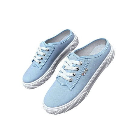 Harsuny Lady s Indoor Outdoor Breathable Mule Sneakers Non Slip Comfort Round Toe Slippers Walking Backless Canvas Shoe
Harsuny Lady s Indoor Outdoor Breathable Mule Sneakers Non Slip Comfort Round Toe Slippers Walking Backless Canvas Shoe
