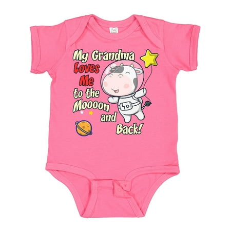 Inktastic My Grandma Loves Me Cow Astronaut Gift Baby Boy or Baby Girl Bodysuit 
Inktastic My Grandma Loves Me Cow Astronaut Gift Baby Boy or Baby Girl Bodysuit