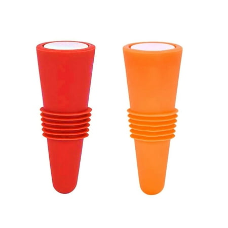Sunhillsgrace Wine stopper Wine Bottle Stopper Color Silicone + Stainless Steel Wine Stopper Beverage Bottle Stopper
Sunhillsgrace Wine stopper Wine Bottle Stopper Color Silicone + Stainless Steel Wine Stopper Beverage Bottle Stopper