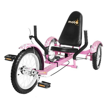 Mobo Triton 16 in. Youth The Ultimate Three Wheeled Cruiser Recumbent Bicycle