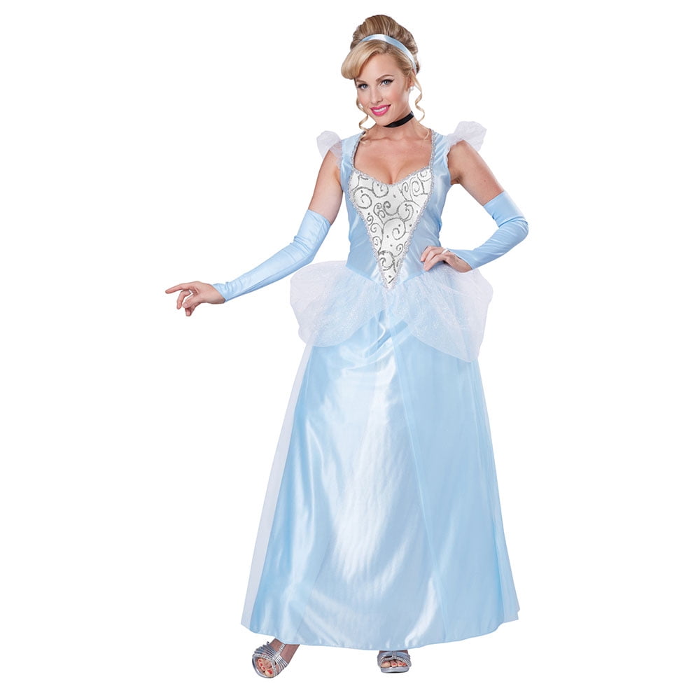 Womens Classic Cinderella Costume Size Small 6 8 Walmart