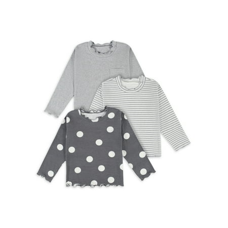 Modern Moments by Gerber Baby & Toddler Girls Long Sleeve Ribbed Tee 3-Pack (12M - 5T)
Modern Moments by Gerber Baby & Toddler Girls Long Sleeve Ribbed Tee 3-Pack (12M - 5T)