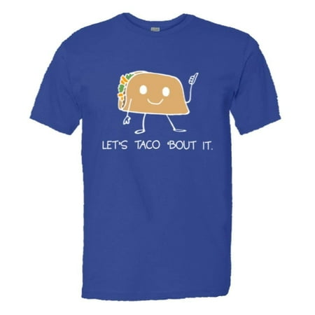 PleaseMeTees™ Mens Lets Taco Bout It About I Love Tacos HQ Tee