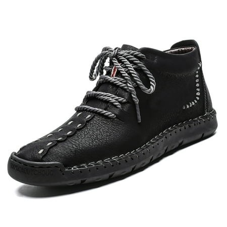 Men Loafer Shoes Ankle Boot Vintage Anti-slip for Autumn Outdoor Business Driving Black 39
Men Loafer Shoes Ankle Boot Vintage Anti-slip for Autumn Outdoor Business Driving Black 39