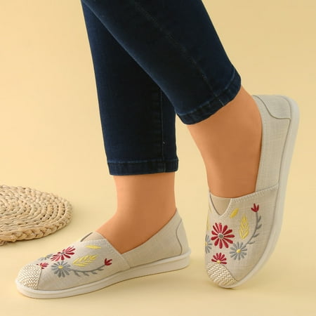 sebulube Women Various Prints Shoes Fashion Soft Sole Cloth Shoes Linen Soft Sole Cloth Shoes Beef Tendon Sol
sebulube Women Various Prints Shoes Fashion Soft Sole Cloth Shoes Linen Soft Sole Cloth Shoes Beef Tendon Sol