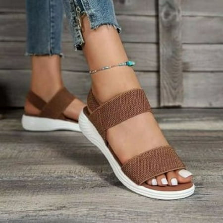 2024 Summer Washable Slingback Orthopedic Slide Sport Sandals Comfy Knit Thick Bottom Fish Mouth Casual Sandals Mesh Soft Sole Casual Women s Shoes
2024 Summer Washable Slingback Orthopedic Slide Sport Sandals Comfy Knit Thick Bottom Fish Mouth Casual Sandals Mesh Soft Sole Casual Women s Shoes