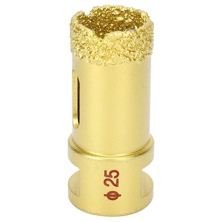 Henmomu 25mm Hole Saw Drill Bit Brazing Marble Hole Opener Gold Drill Cutter Power Tool Marble Hole Opener Power Tools
Henmomu 25mm Hole Saw Drill Bit Brazing Marble Hole Opener Gold Drill Cutter Power Tool Marble Hole Opener Power Tools