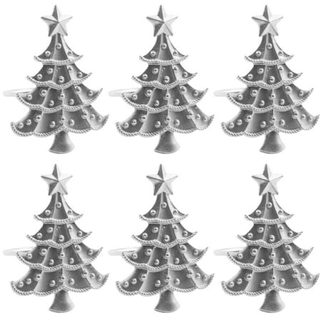 6pcs Christmas Tree Napkin Rings Metal Napkin Buckles Dinner Party Tableware Decor
6pcs Christmas Tree Napkin Rings Metal Napkin Buckles Dinner Party Tableware Decor