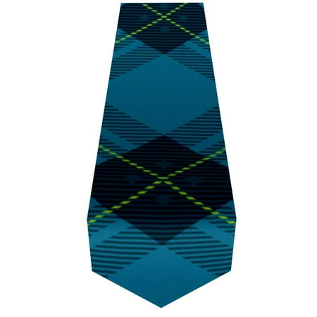 OWNTA Blue Plaid Pattern Elegant Polyester Table Runner Perfect for Your Tables - Dining Table Decoration
OWNTA Blue Plaid Pattern Elegant Polyester Table Runner Perfect for Your Tables - Dining Table Decoration