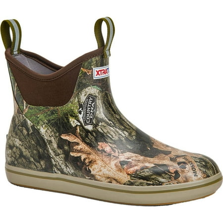 Men s Mossy Oak® Country DNA 6 in Ankle Deck Boot Size 9(M)