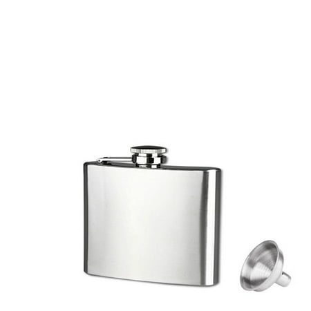 

Womail Kitchen Gadgets 5oz Stainless Steel Pocket Hip Flask Alcohol Whiskey Liquor Screw Cap