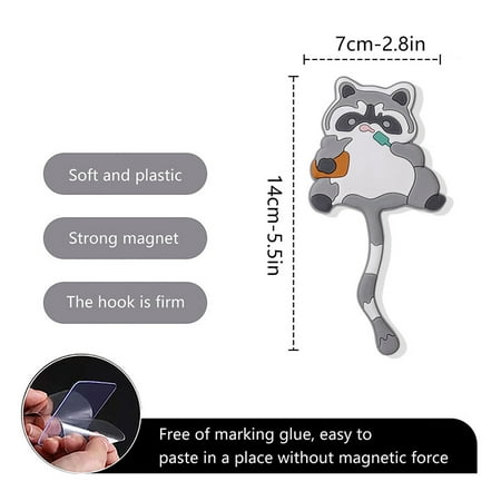 Cute Cartoon Refrigerator Sticker Hook Refrigerator Decoration Powerful Magnet Suitable for Kitchen and Office
Cute Cartoon Refrigerator Sticker Hook Refrigerator Decoration Powerful Magnet Suitable for Kitchen and Office