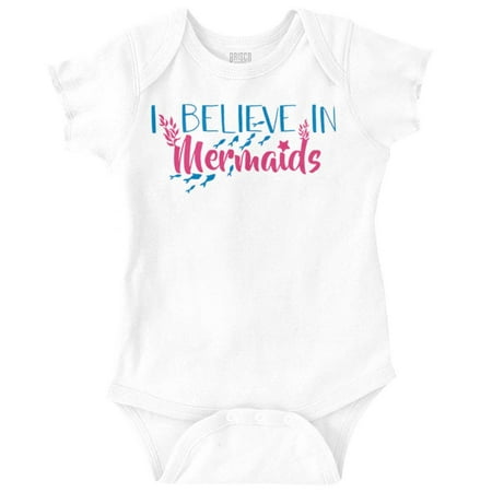 I Believe in Mermaids Cute Adorable Bodysuit Jumper Girls Infant Baby Brisco Brands 12M
I Believe in Mermaids Cute Adorable Bodysuit Jumper Girls Infant Baby Brisco Brands 12M
