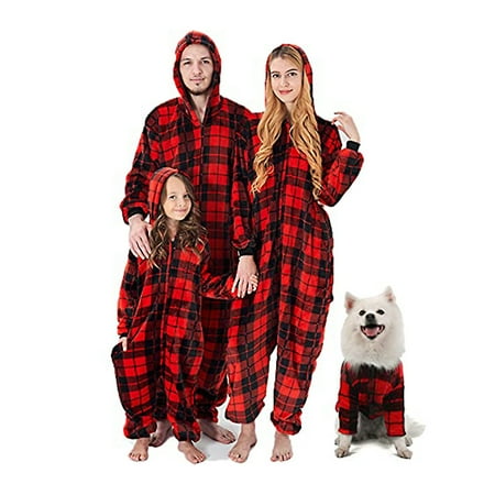 JBEELATE Matching Pajamas Set for Family Fleece Onesie Christmas Sleepwear Zipper Jumpsuit with Pockets
JBEELATE Matching Pajamas Set for Family Fleece Onesie Christmas Sleepwear Zipper Jumpsuit with Pockets