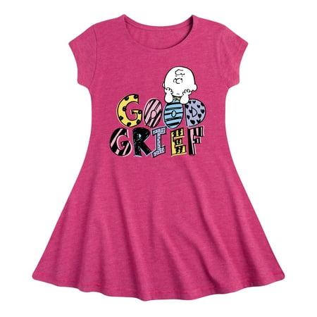 Peanuts - Good Grief Charlie Brown - Youth Girls Fit & Flare Dress