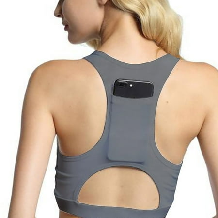 Bazyrey Womens Bras Plus Size Comfort Padded Underwire Bra Back Pocket Portable Mobile Yoga Shockproof Yoga Running Bra Easy on Lightly Lined Bras Gray S (Buy 2 Get 3 )
Bazyrey Womens Bras Plus Size Comfort Padded Underwire Bra Back Pocket Portable Mobile Yoga Shockproof Yoga Running Bra Easy on Lightly Lined Bras Gray S (Buy 2 Get 3 )