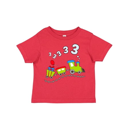 Inktastic Third Birthday Party Train Gift Toddler Boy or Toddler Girl T-Shirt
Inktastic Third Birthday Party Train Gift Toddler Boy or Toddler Girl T-Shirt