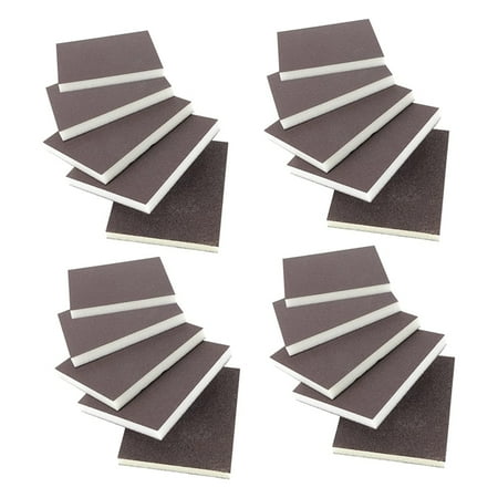 20 Pcs Sponge Abrasive Paper Metal Sandpaper Cleaning Tool Dish Sponge Sanding Pads in Grit 120 240 400 600 800 
20 Pcs Sponge Abrasive Paper Metal Sandpaper Cleaning Tool Dish Sponge Sanding Pads in Grit 120 240 400 600 800