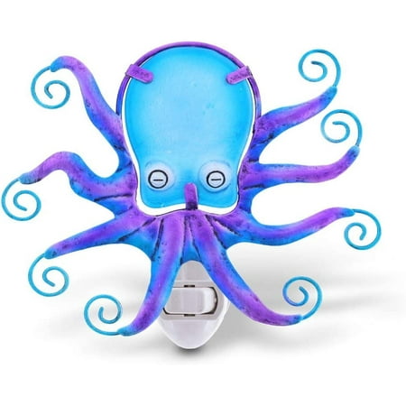 Night Light Plug in Energy Efficient Decorative Socket Lamp Manual On & Off Portable Light for Stairway Bedroom & Bathroom Marine Life Theme Accessory Home & Kitchen Decor - Octopus
Night Light Plug in Energy Efficient Decorative Socket Lamp Manual On & Off Portable Light for Stairway Bedroom & Bathroom Marine Life Theme Accessory Home & Kitchen Decor - Octopus