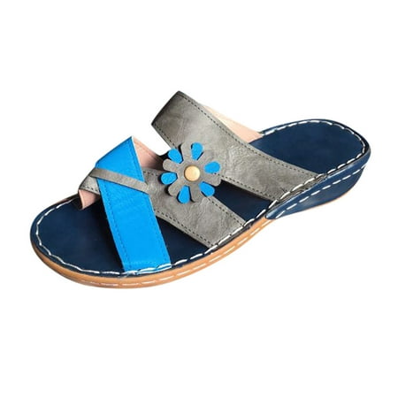 Women s Ladies Fashion Casual Floral Sandals Wedges Slippers Outdoor Shoes Women Wedge Sandals Size 8 High Sandals for Women
Women s Ladies Fashion Casual Floral Sandals Wedges Slippers Outdoor Shoes Women Wedge Sandals Size 8 High Sandals for Women